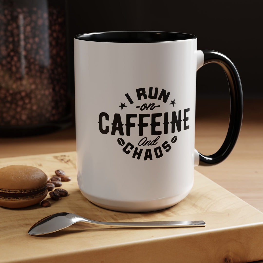 I Run On Caffeine Coffee Mug - Swag Stash