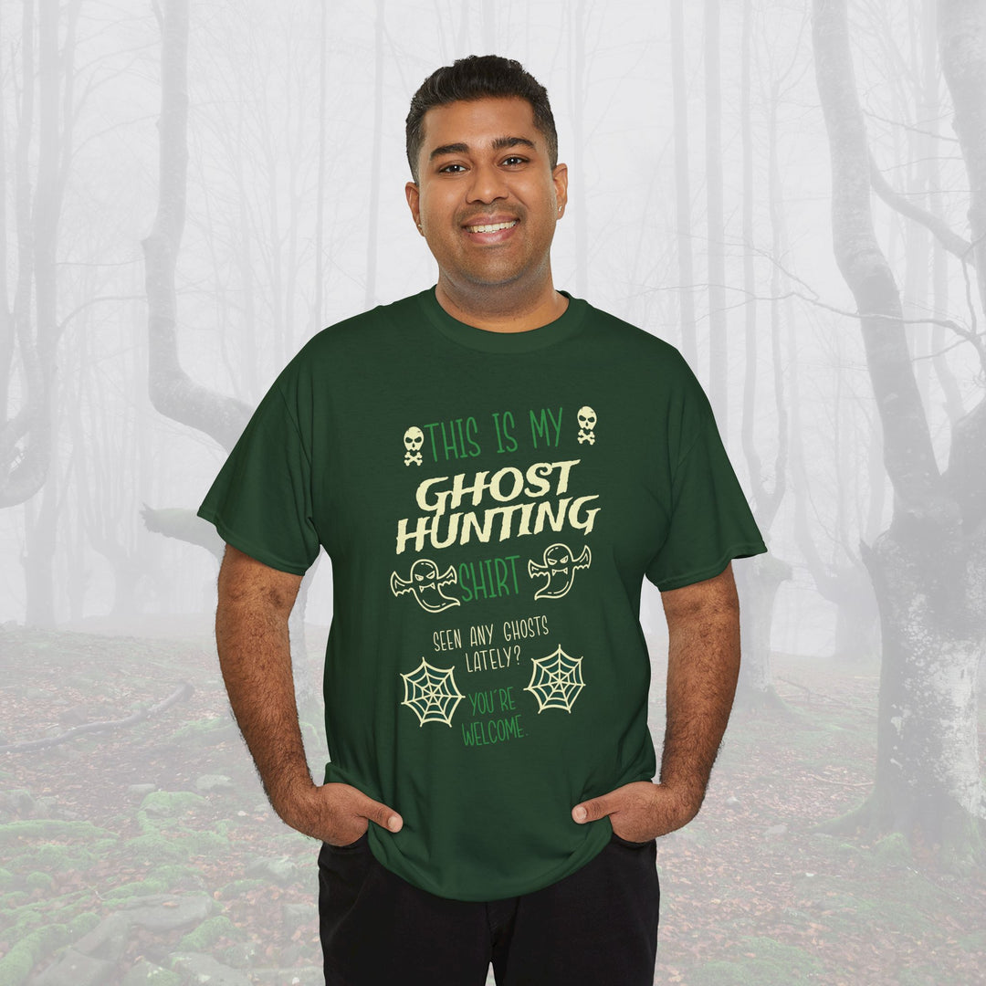 Ghost Hunting Unisex Heavy Cotton Tee