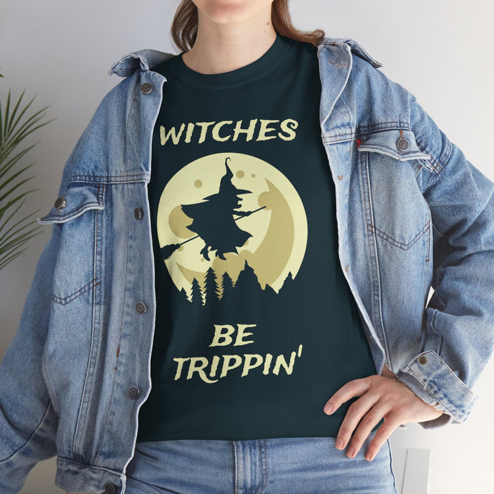 Witches Be Trippin' Unisex Heavy Cotton Tee