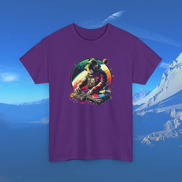 Cosmic DJ Astronaut Graphic T-Shirt - Swag Stash