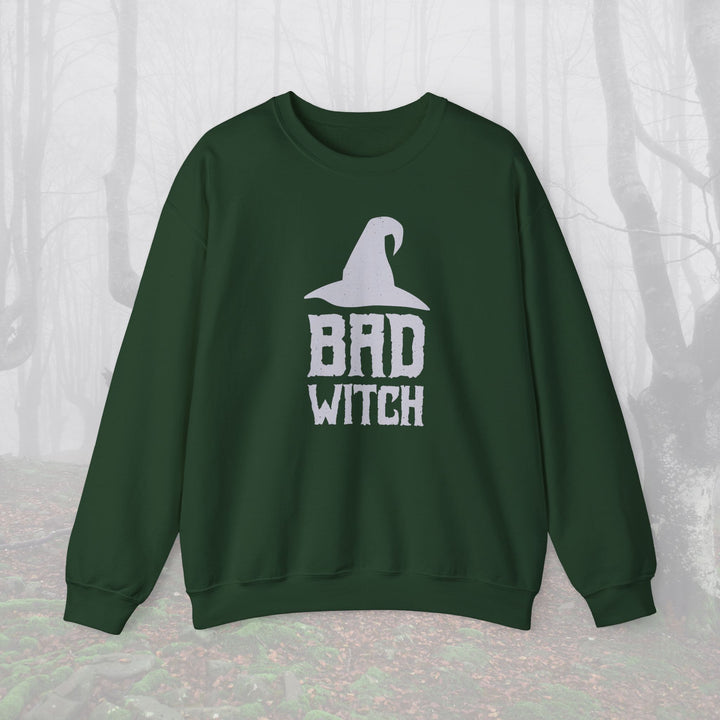 Bad Witch Vibes Unisex Crewneck Sweatshirt