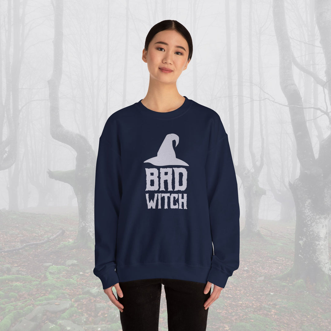 Bad Witch Vibes Unisex Crewneck Sweatshirt