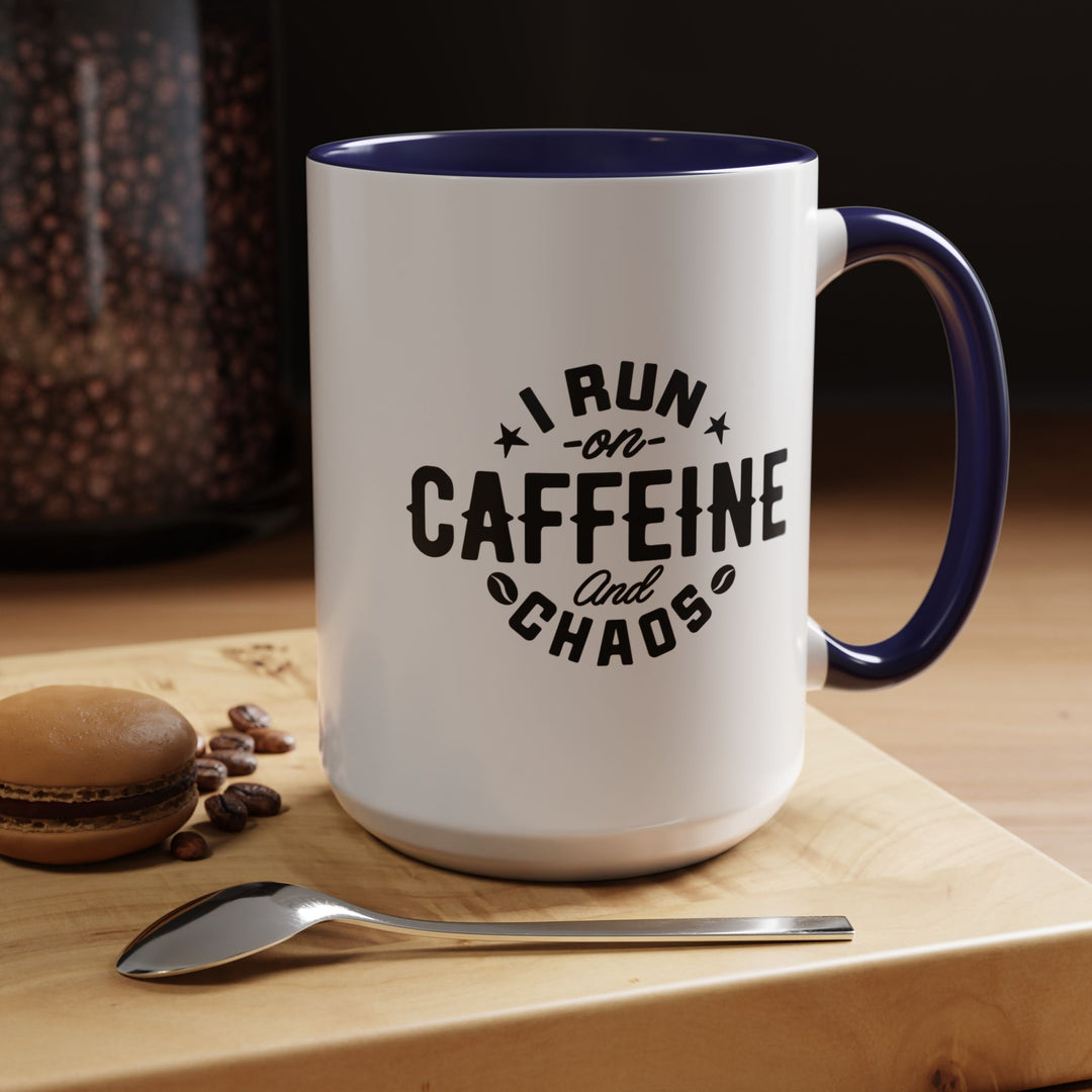 I Run On Caffeine Coffee Mug - Swag Stash