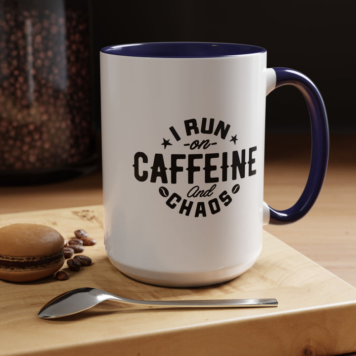 I Run On Caffeine Coffee Mug - Swag Stash