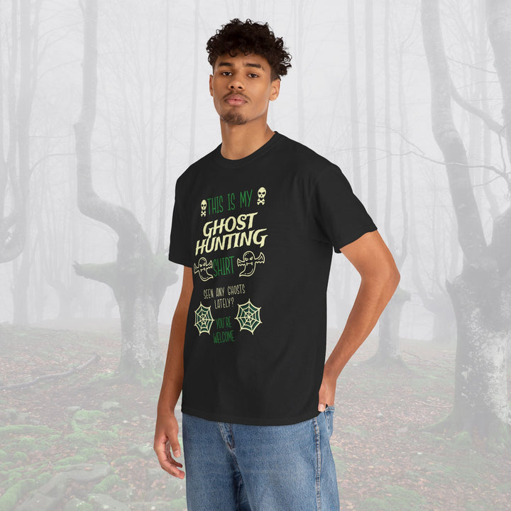 Ghost Hunting Unisex Heavy Cotton Tee