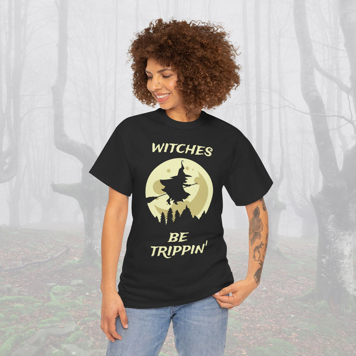 Witches Be Trippin' Unisex Heavy Cotton Tee