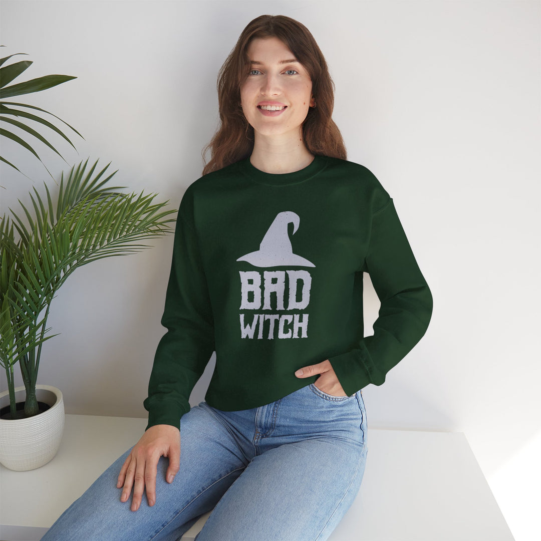 Bad Witch Vibes Unisex Crewneck Sweatshirt