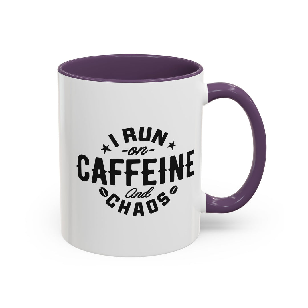 I Run On Caffeine Coffee Mug - Swag Stash