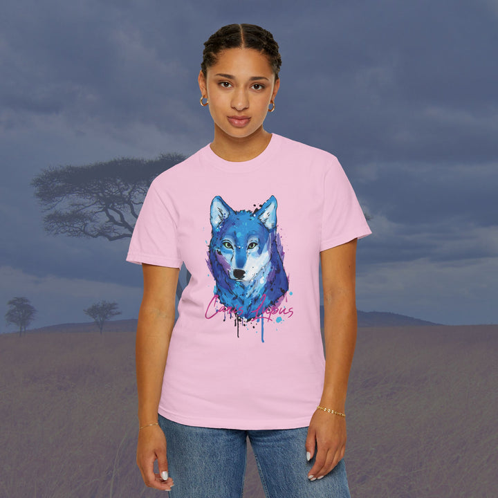 Canis Lupus Wolf Art Unisex Garment-Dyed T-Shirt