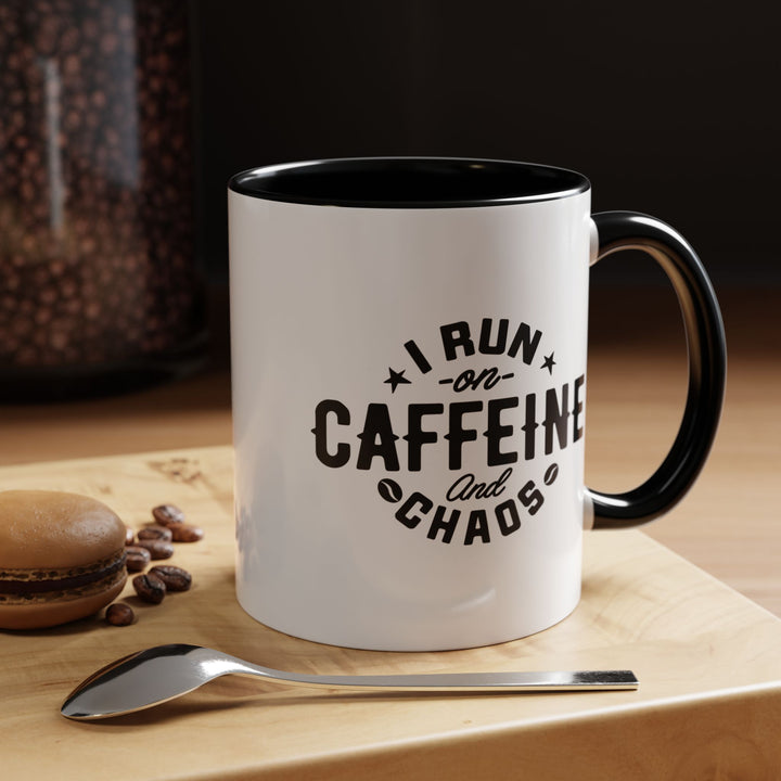 I Run On Caffeine Coffee Mug - Swag Stash
