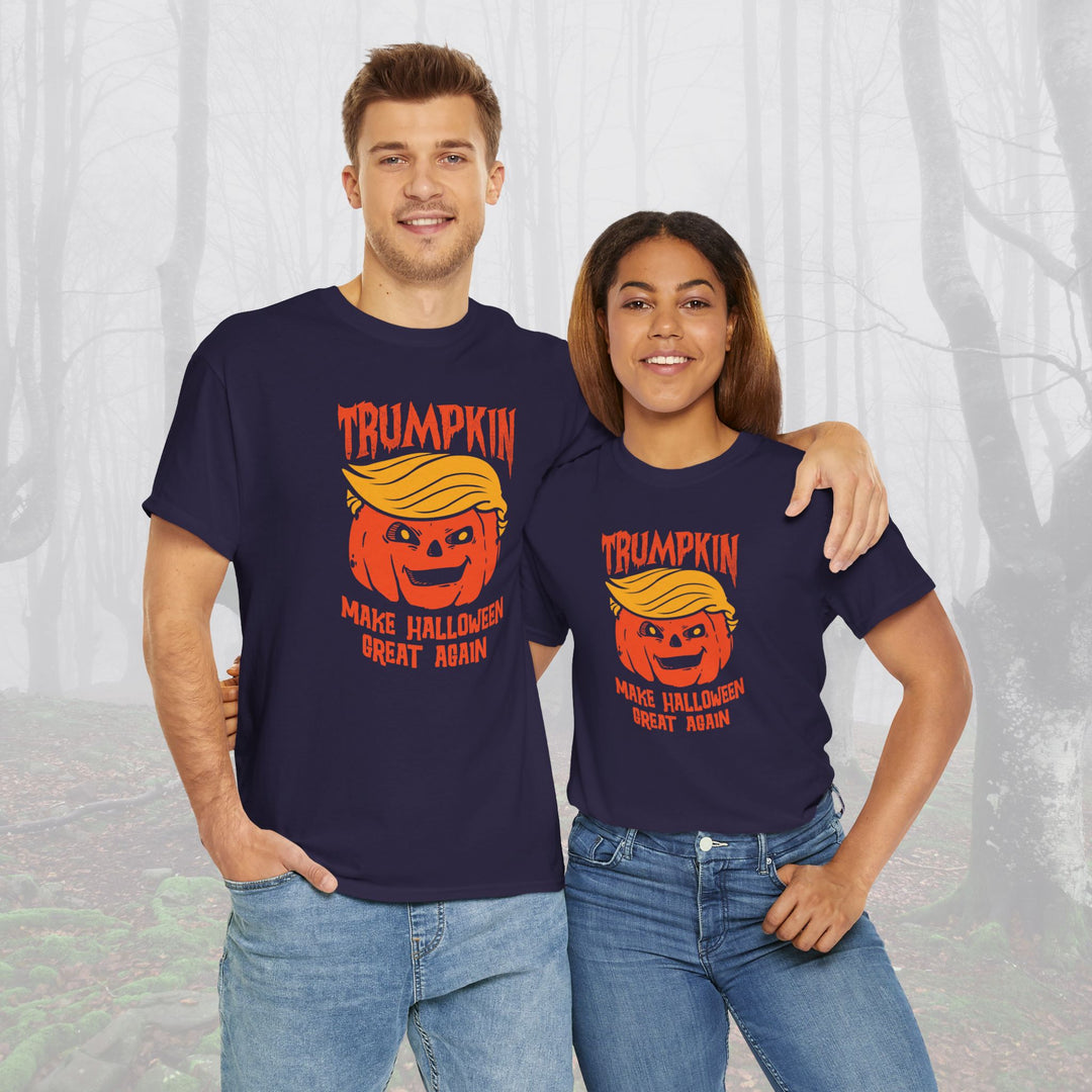 Trumpkin Halloween Unisex Cotton Tee