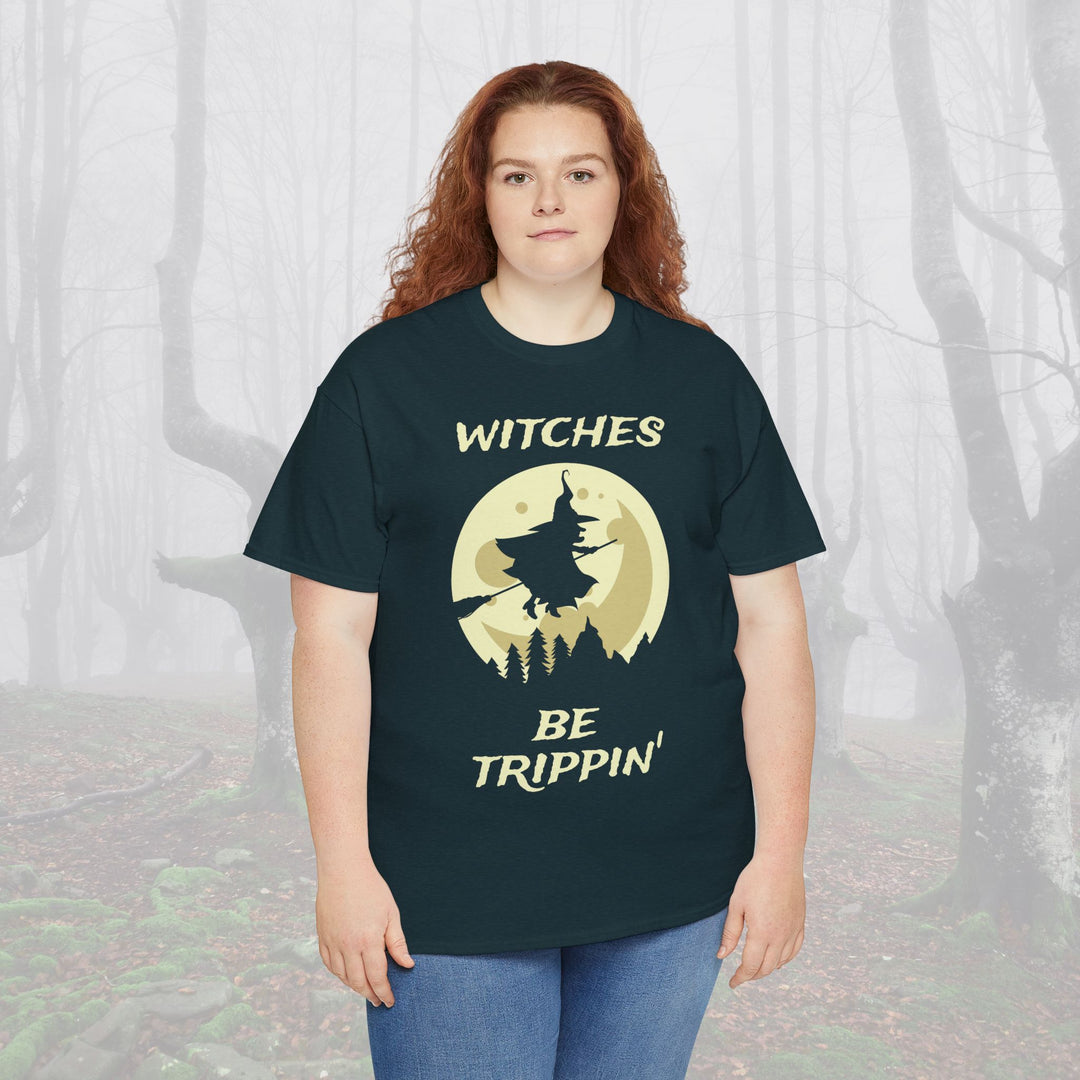 Witches Be Trippin' Unisex Heavy Cotton Tee