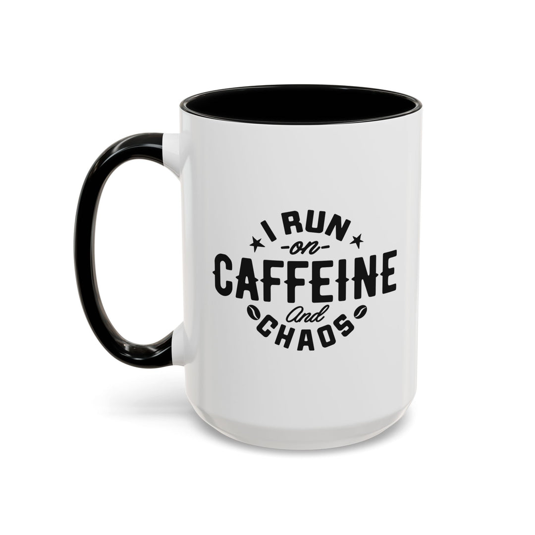 I Run On Caffeine Coffee Mug - Swag Stash