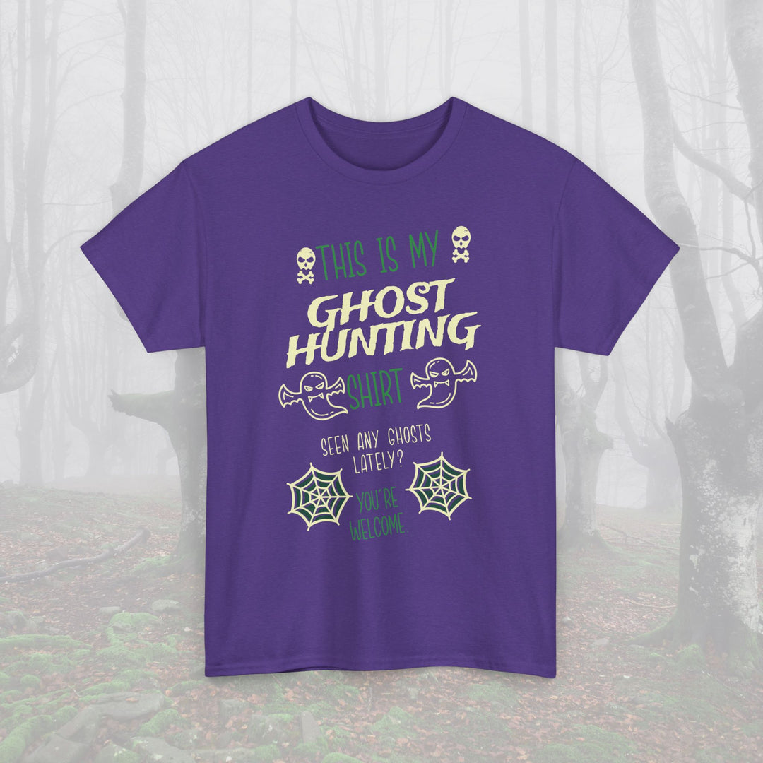 Ghost Hunting Unisex Heavy Cotton Tee