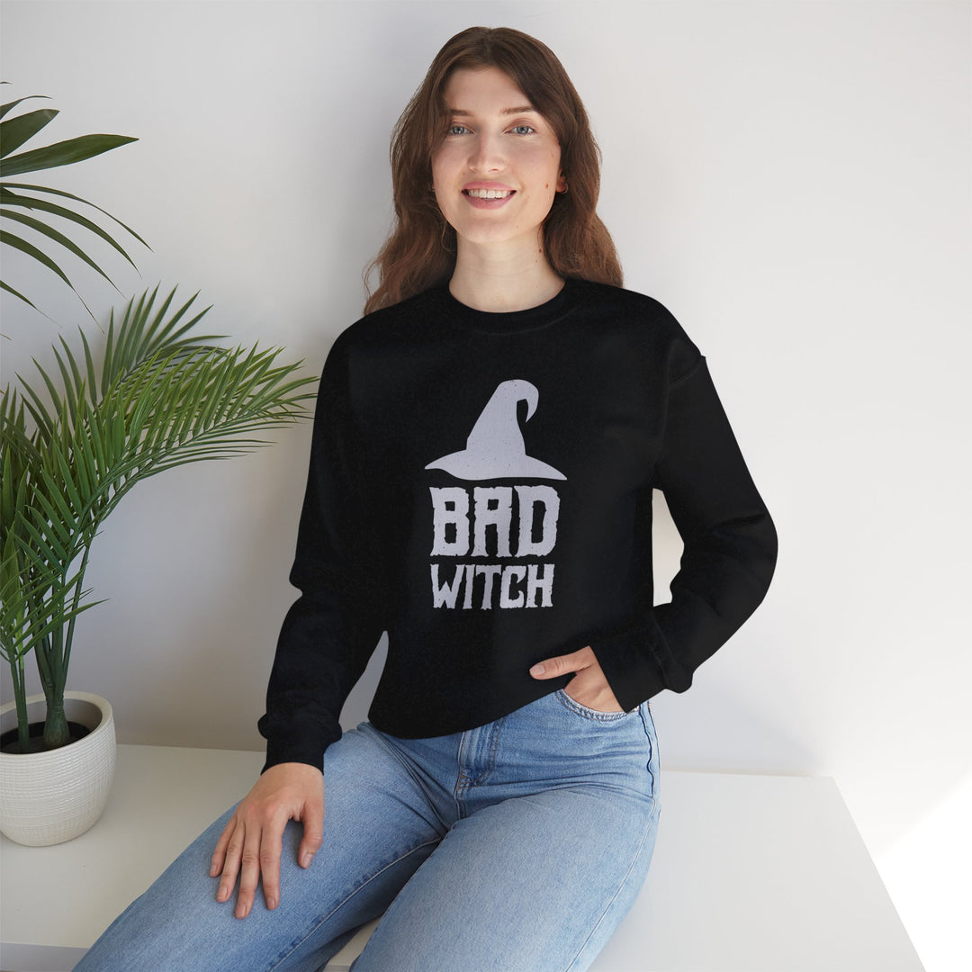 Bad Witch Vibes Unisex Crewneck Sweatshirt