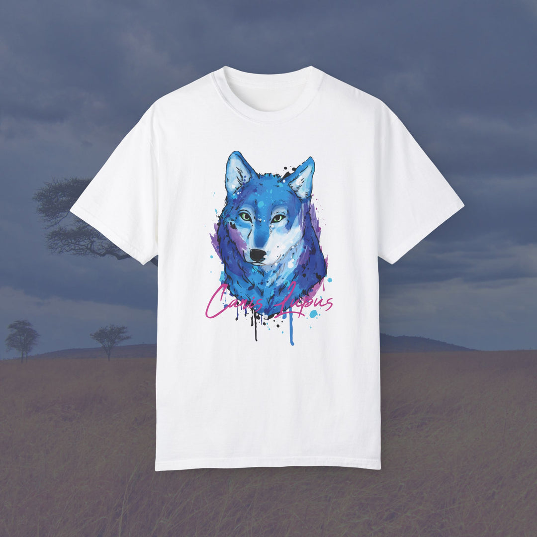 Canis Lupus Wolf Art Unisex Garment-Dyed T-Shirt