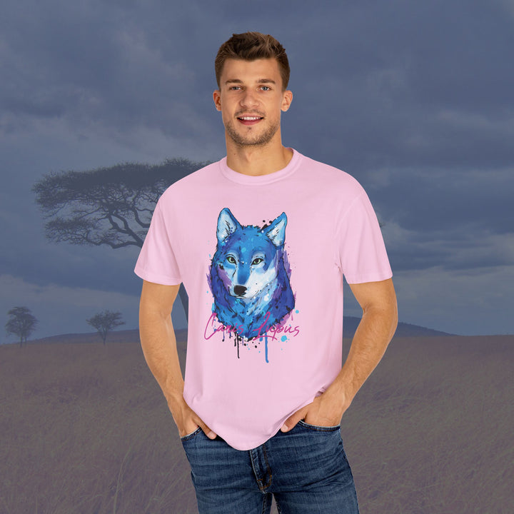 Canis Lupus Wolf Art Unisex Garment-Dyed T-Shirt