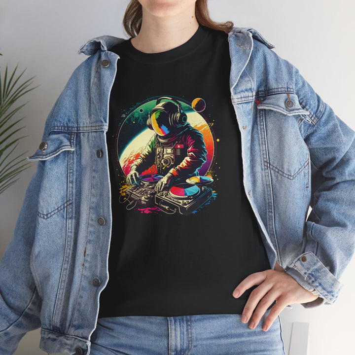 Cosmic DJ Astronaut Graphic T-Shirt - Swag Stash