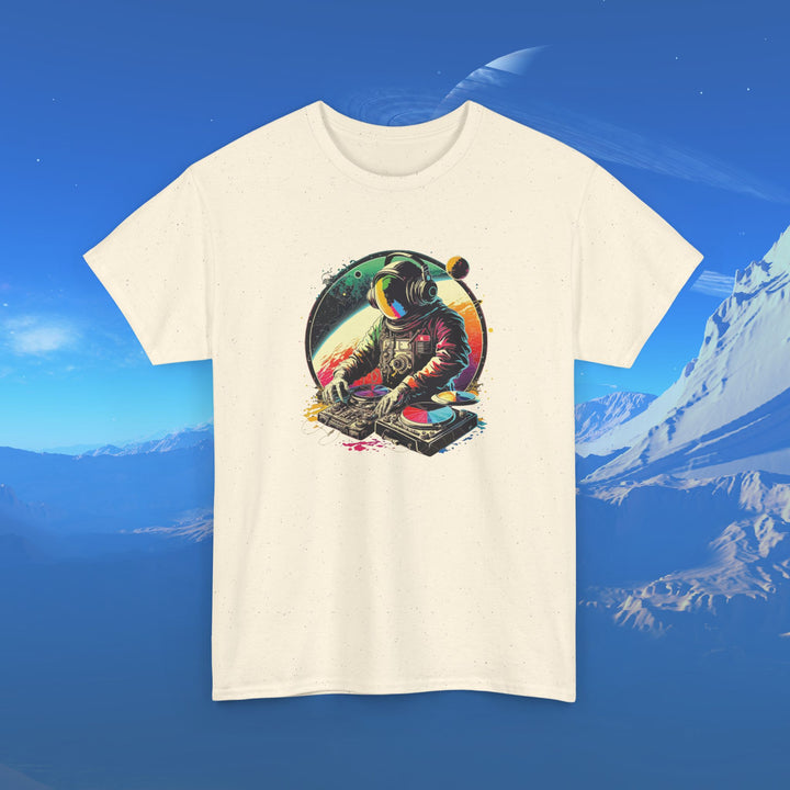 Cosmic DJ Astronaut Graphic T-Shirt - Swag Stash