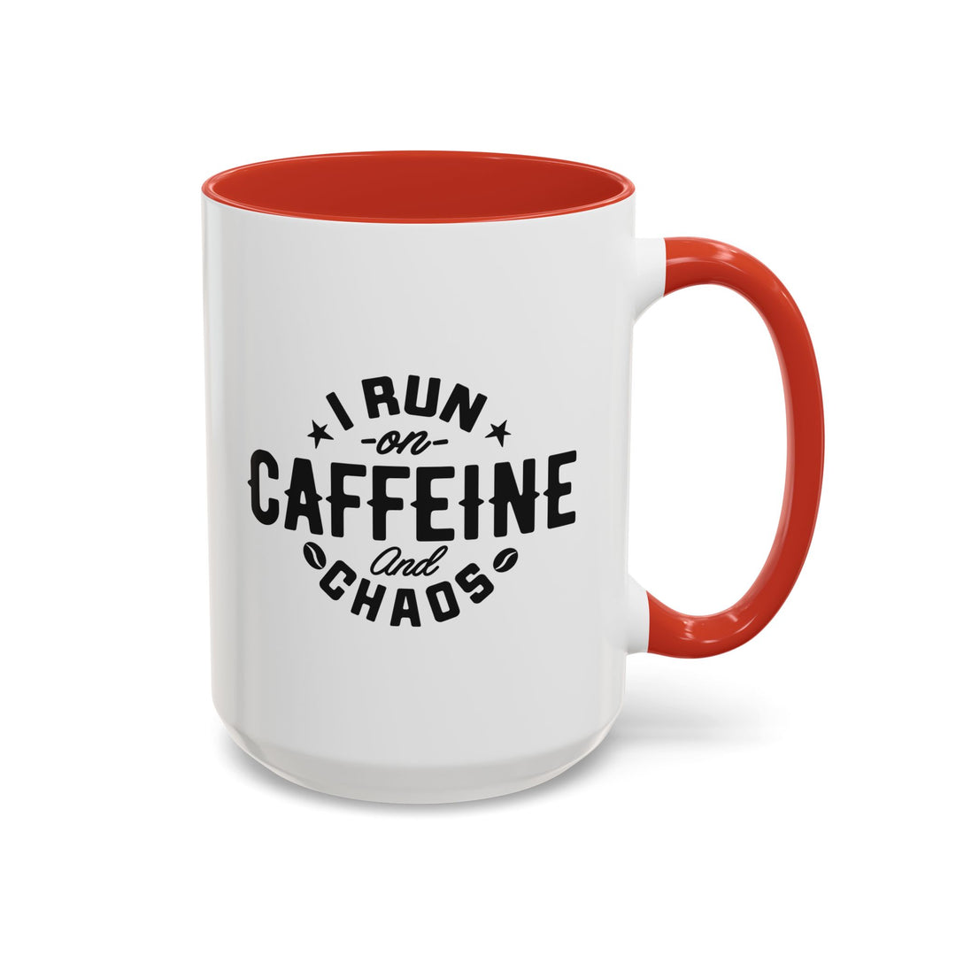 I Run On Caffeine Coffee Mug - Swag Stash