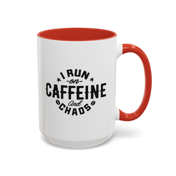 I Run On Caffeine Coffee Mug - Swag Stash