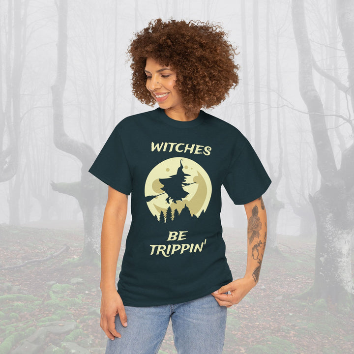 Witches Be Trippin' Unisex Heavy Cotton Tee