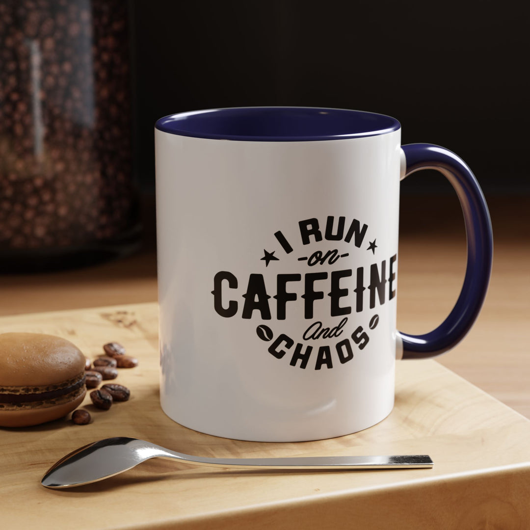 I Run On Caffeine Coffee Mug - Swag Stash