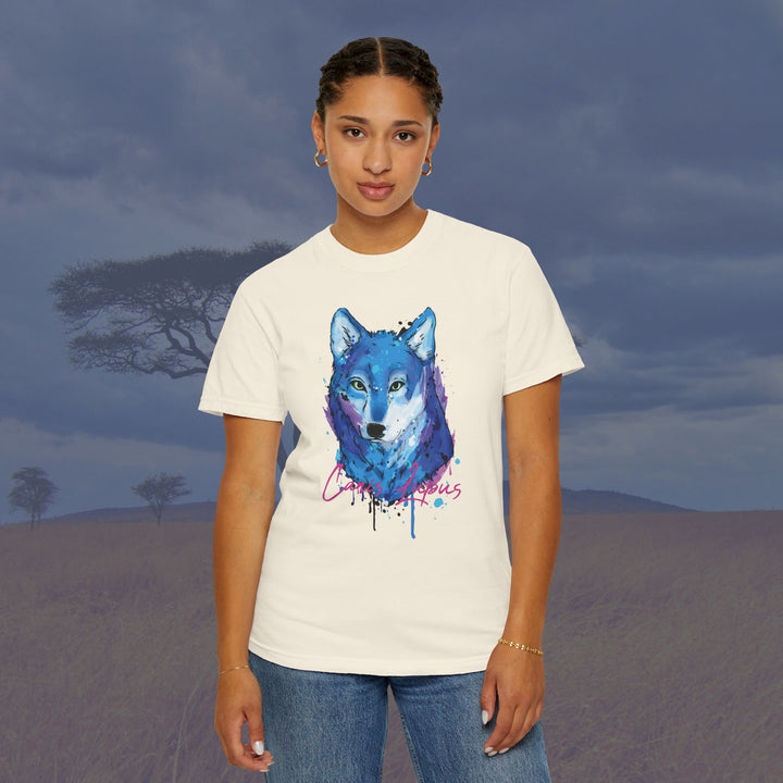 Canis Lupus Wolf Art Unisex Garment-Dyed T-Shirt