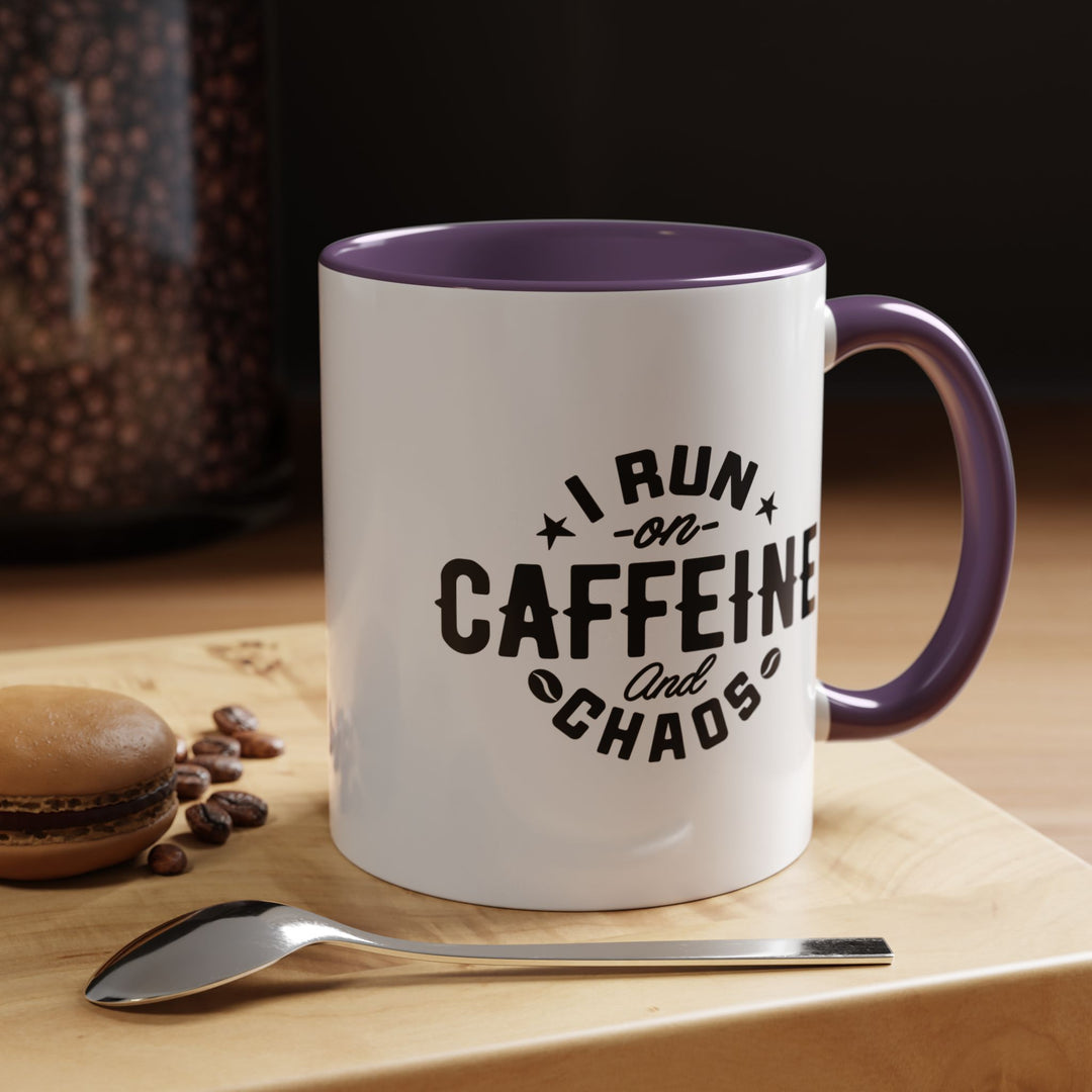 I Run On Caffeine Coffee Mug - Swag Stash
