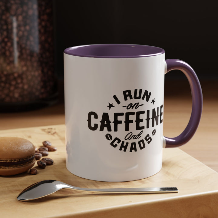 I Run On Caffeine Coffee Mug - Swag Stash