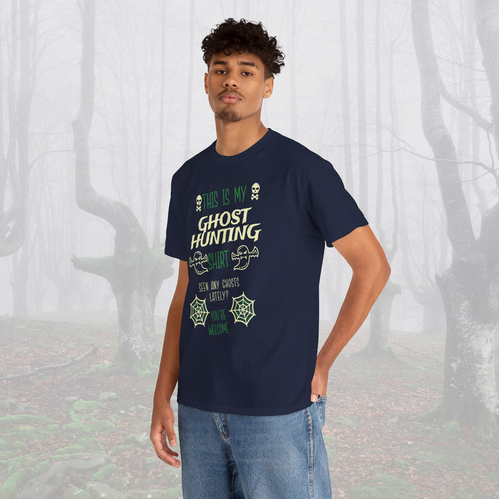 Ghost Hunting Unisex Heavy Cotton Tee