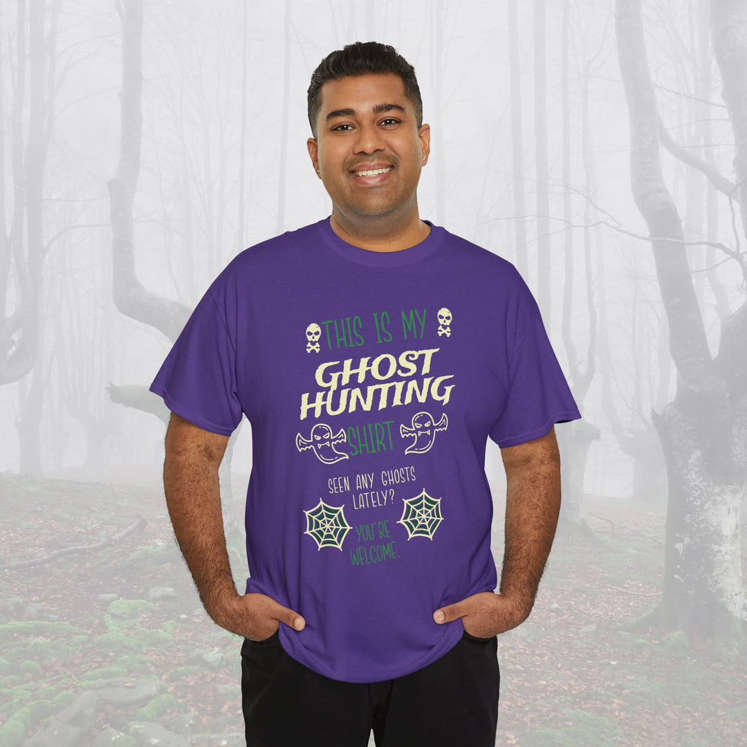 Ghost Hunting Unisex Heavy Cotton Tee