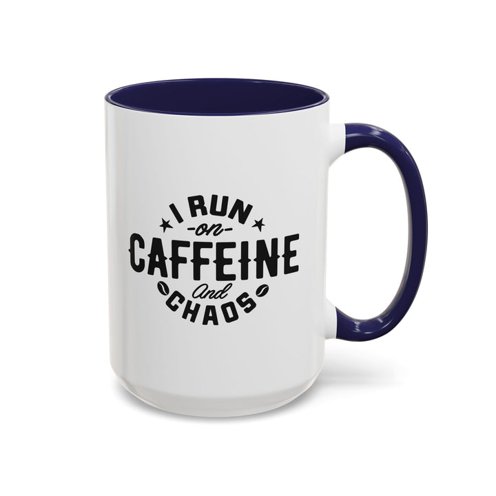 I Run On Caffeine Coffee Mug - Swag Stash