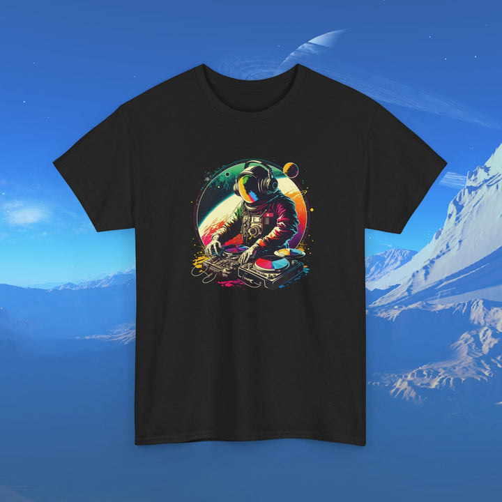 Cosmic DJ Astronaut Graphic T-Shirt - Swag Stash