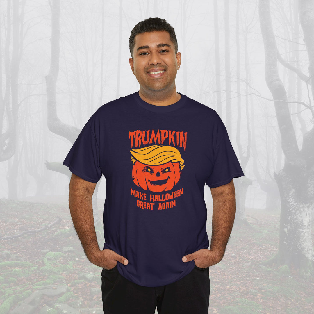 Trumpkin Halloween Unisex Cotton Tee