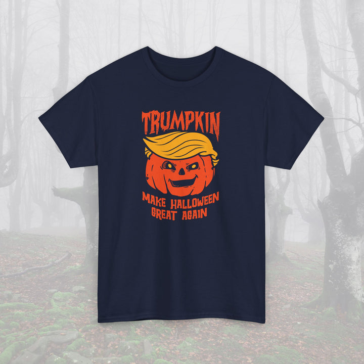 Trumpkin Halloween Unisex Cotton Tee