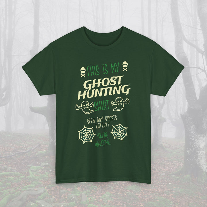 Ghost Hunting Unisex Heavy Cotton Tee