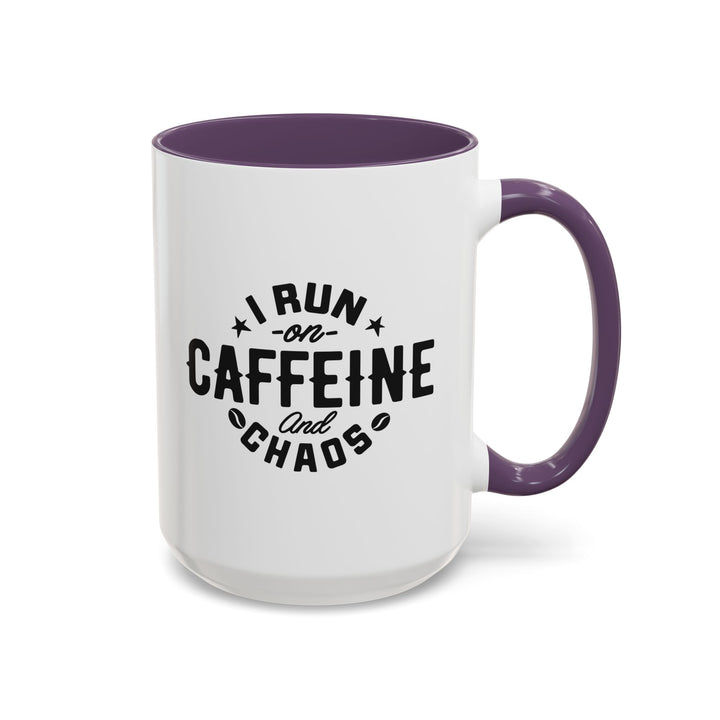 I Run On Caffeine Coffee Mug - Swag Stash