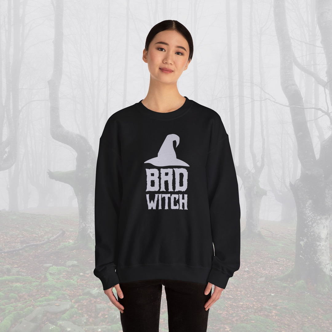 Bad Witch Vibes Unisex Crewneck Sweatshirt