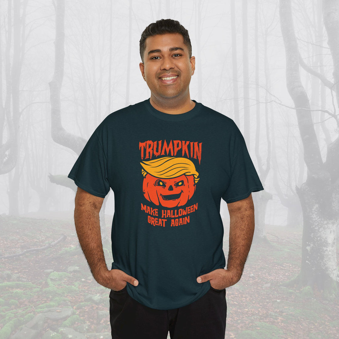 Trumpkin Halloween Unisex Cotton Tee