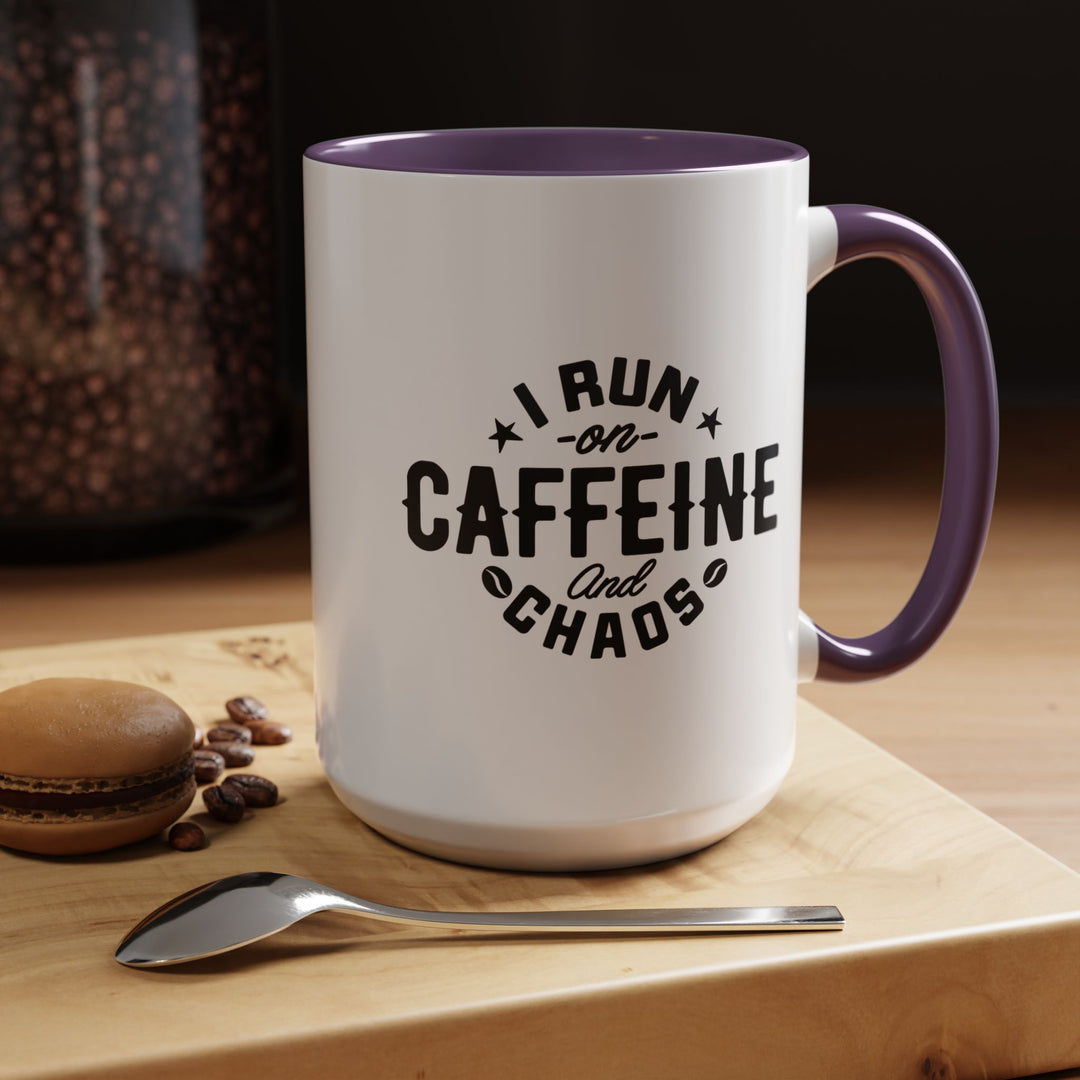 I Run On Caffeine Coffee Mug - Swag Stash