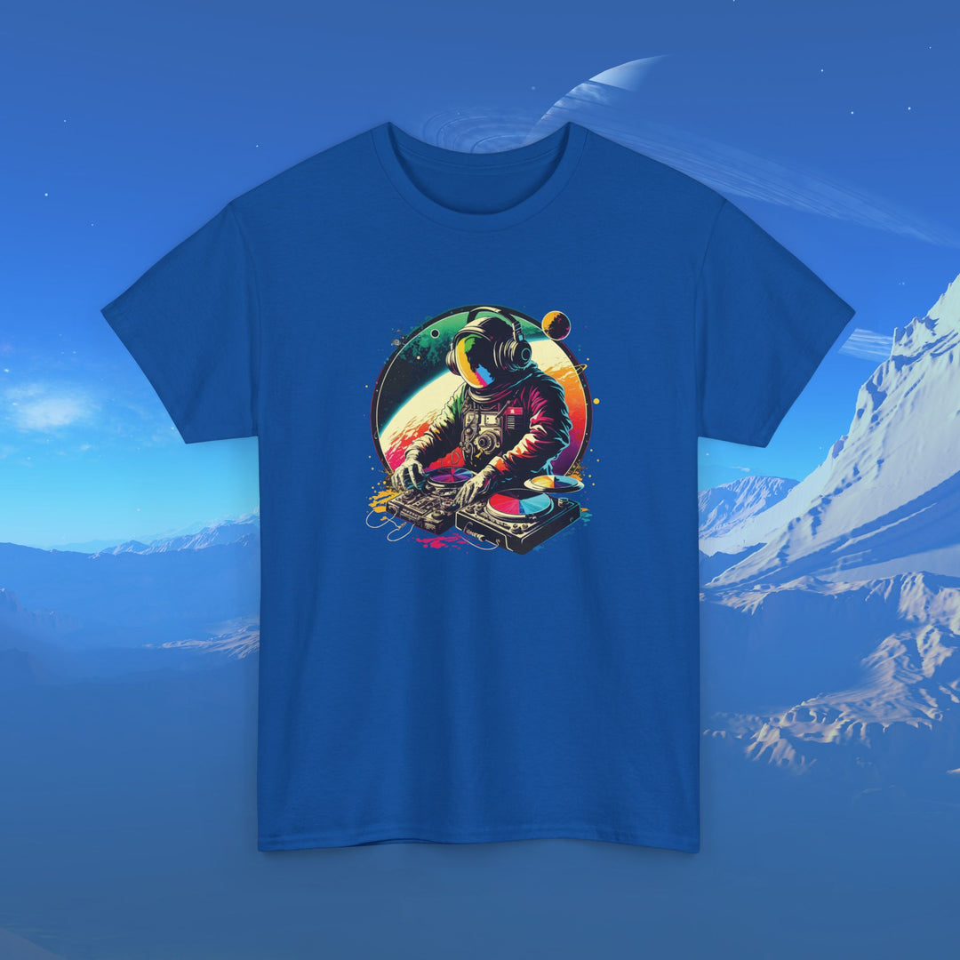Cosmic DJ Astronaut Graphic T-Shirt - Swag Stash