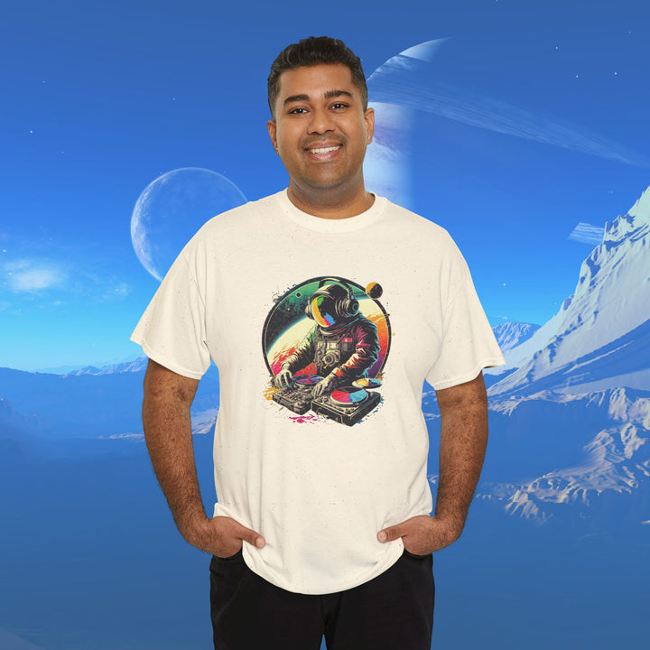Cosmic DJ Astronaut Graphic T-Shirt - Swag Stash