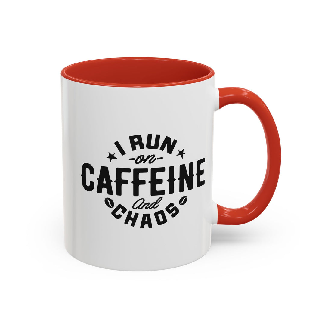 I Run On Caffeine Coffee Mug - Swag Stash