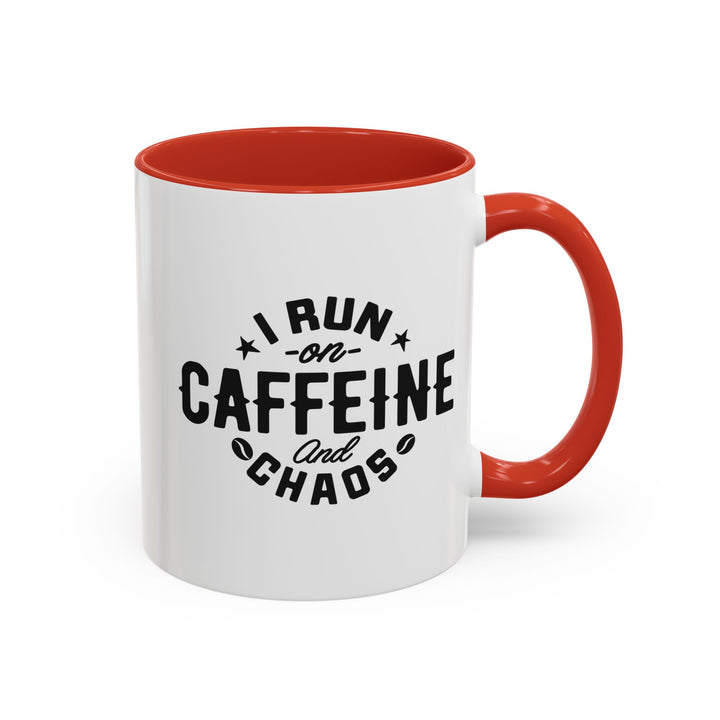 I Run On Caffeine Coffee Mug - Swag Stash